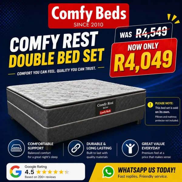 Comfy Rest Double Bed Set