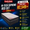 Hi-Tech Supreme Single Bed Set