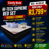 Hi-Tech Supreme Double Bed Combo