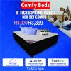 Hi-Tech Supreme Bed Set - Double Bed Combo 1
