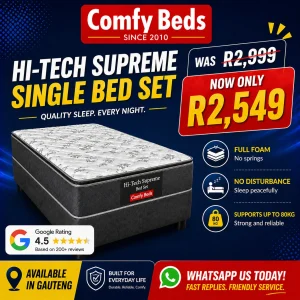 Hi-tech Supreme Bed Set - Single