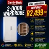 2-Door Wardrobe