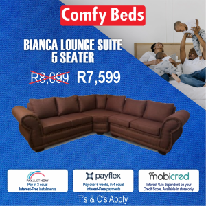 BIANCA LOUNGE SUITE 5 SEATER
