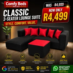 Classic 3-Seater Lounge Suite
