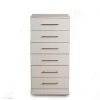 Tall Boy Chest of Drawer - White