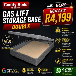 Gas Lift Storage Base - Double Bed
