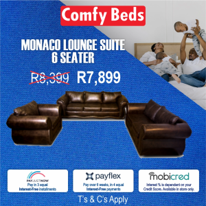 MONACO LOUNGE SUITE 6 SEATER