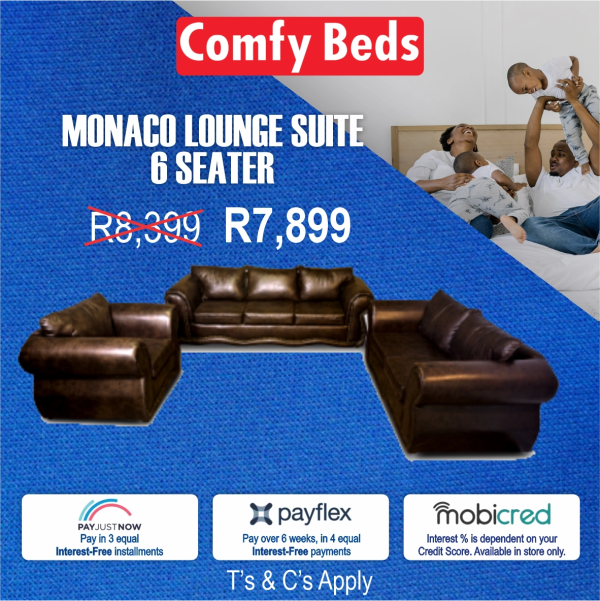MONACO LOUNGE SUITE 6 SEATER
