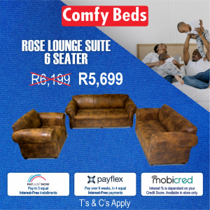 ROSE LOUNGE SUITE 6 SEATER