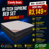 Hi-Tech Supreme Bed Set - Double