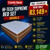 Hi-Tech Supreme Bed Set - Double Bed