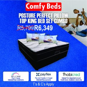 Posture Perfect Pillow Top Bed Set King Combo