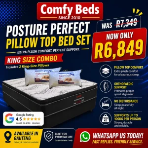 Posture Perfect King Size Combo