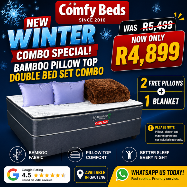 Bamboo Pillow Top Winter Combo