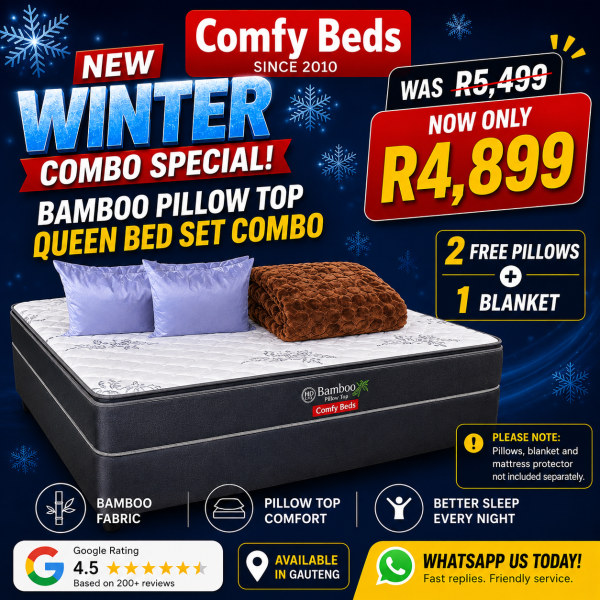 Bamboo Pillow Top Winter Combo Q