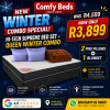 Hi-Tech Supreme Bed Set - Queen Winter Combo