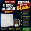 5-Door Wardrobe