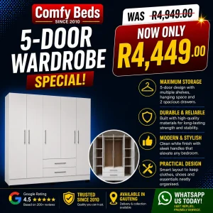 5-Door Wardrobe