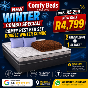 Comfy Rest Double Bed Winter Combo