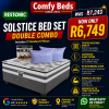 Restonic Solstice Bed Set -Double Combo