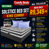 Restonic Solstice Bed Set - King Combo