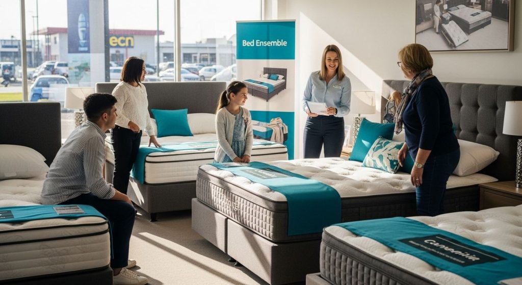 bed ensemble shoppers