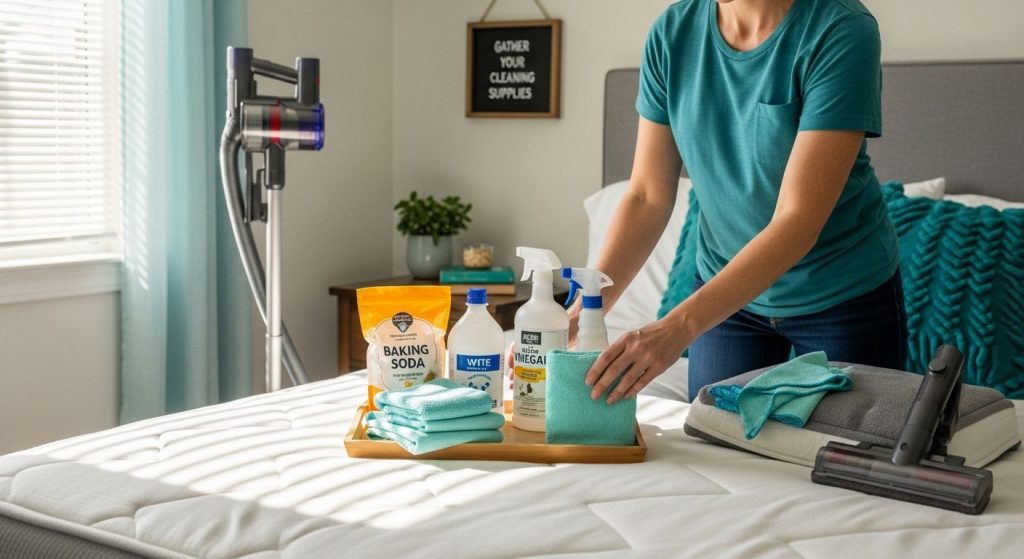 diy mattress cleaning supplies