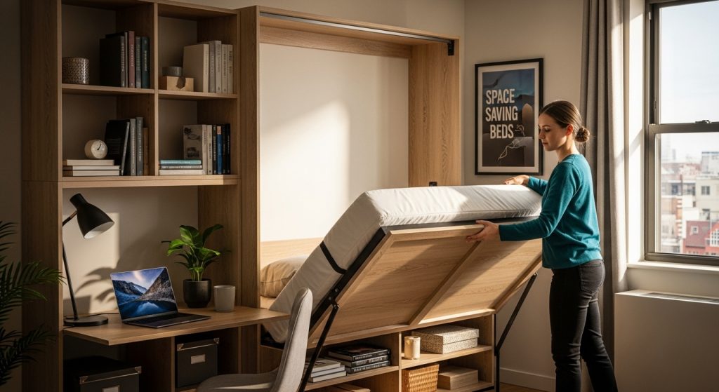 space saving beds small spaces