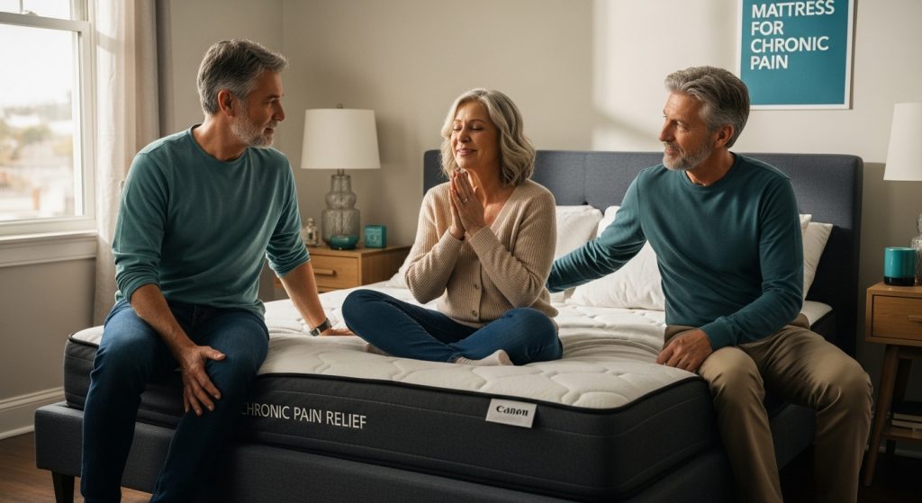 chronic pain mattress bedroom