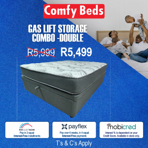 GASLIFT STORAGE COMBO DOUBLE