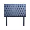 Pleated Headboard with Buttons-King