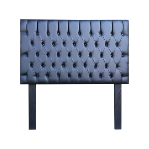 Pleated Headboard with Buttons-King