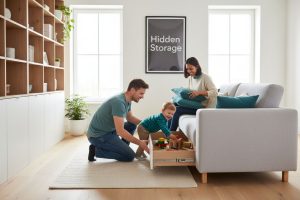 hidden storage furniture living room