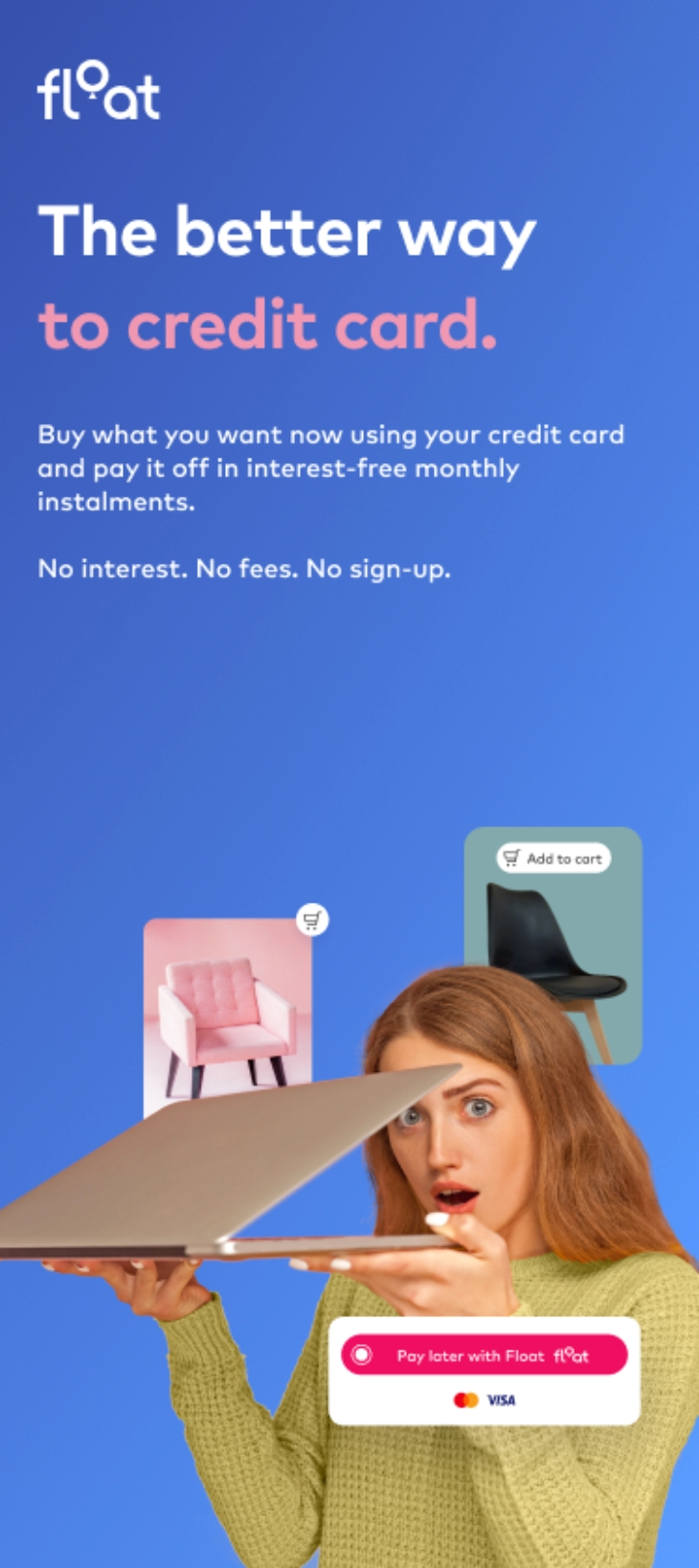 float banner mobile top