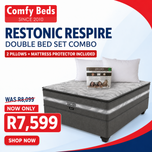 Restonic Respire Double Bed Set Combo